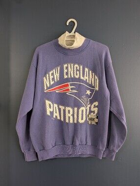 New England Patriots 90s Sweater Ladies Size Large
